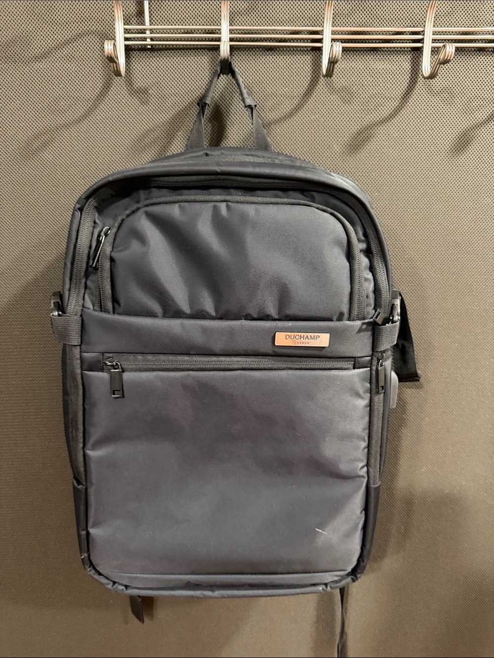 Duchamp London Expandable Travel Backpack Suitcase